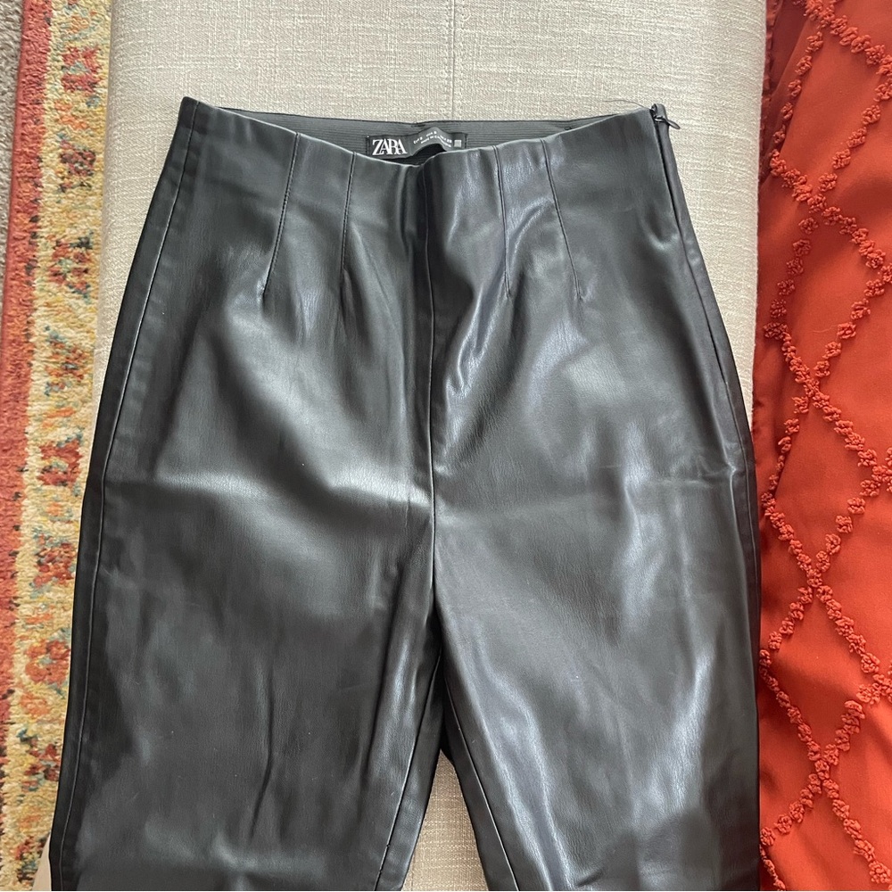 Vegan Leather Pants